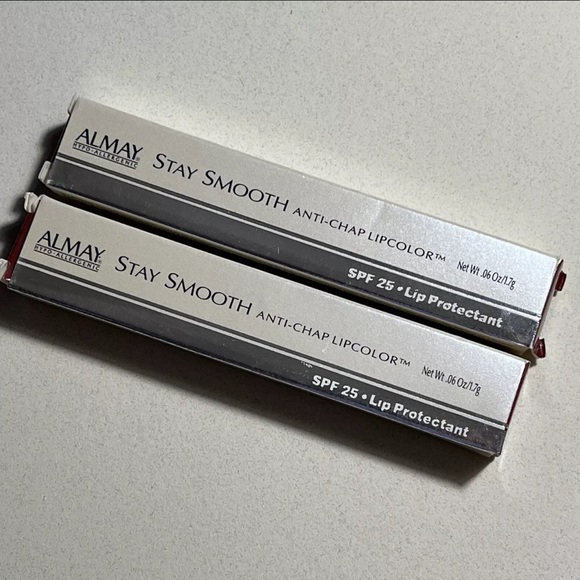 2x ALMAY Stay Smooth Anti-Chap Lipcolor with SPF 25 - Lip Protectant #42 RAISIN - Picture 6 of 7